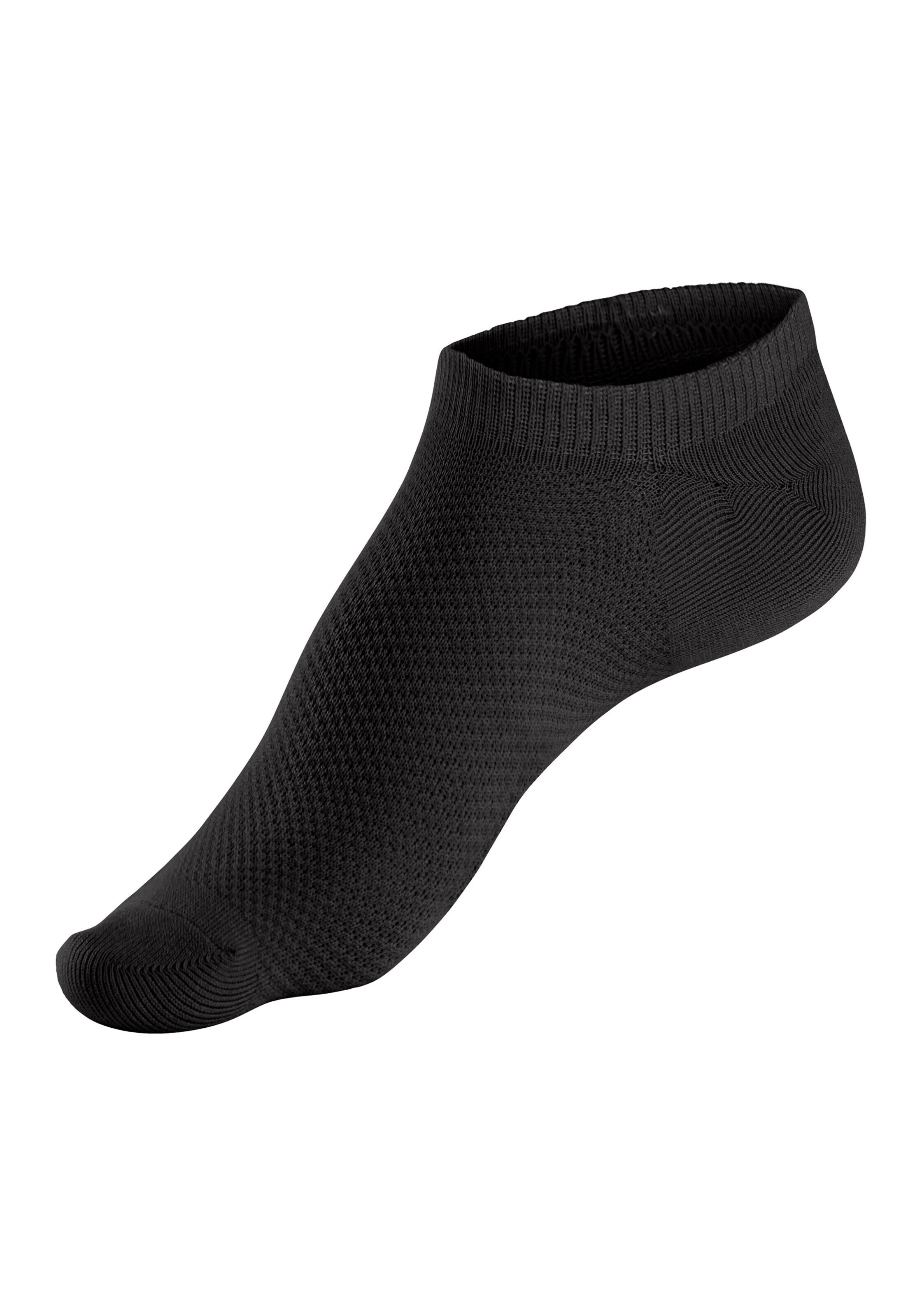 LASCANA ACTIVE Füßlinge in Schwarz