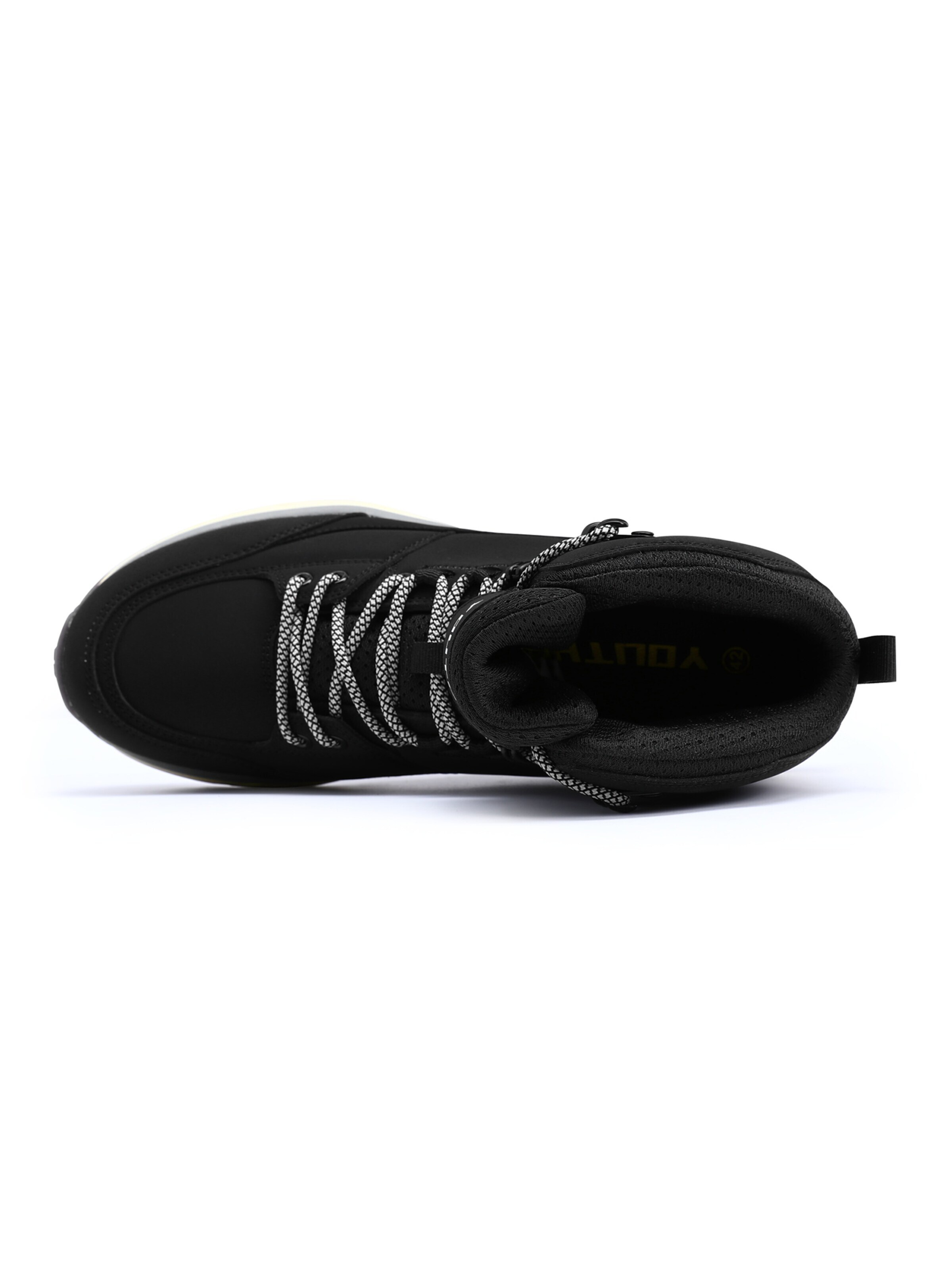 YOUTHUP Sneaker high 'Hauch' in Schwarz