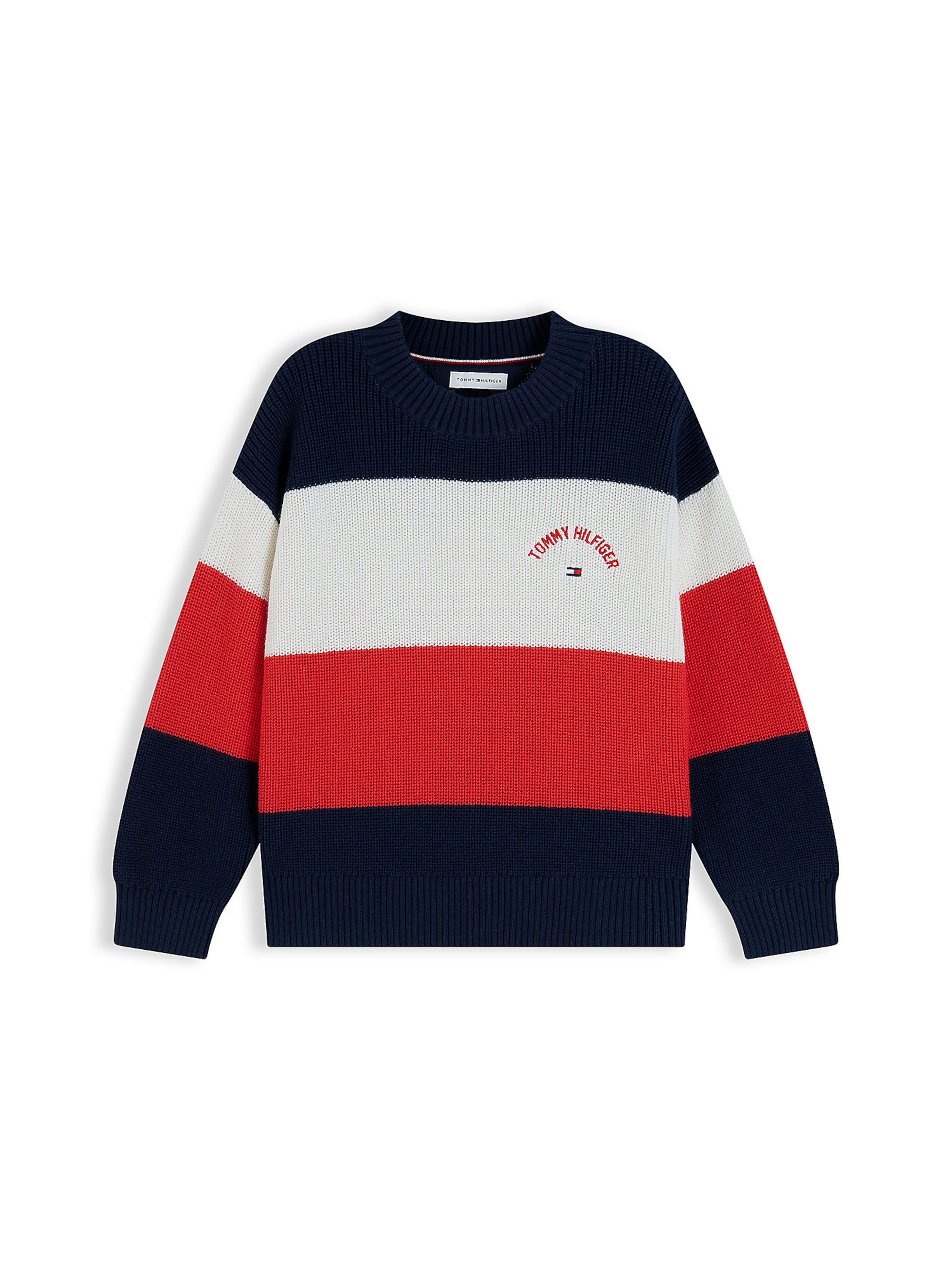 Pull-over TOMMY HILFIGER en mélange de couleurs : devant