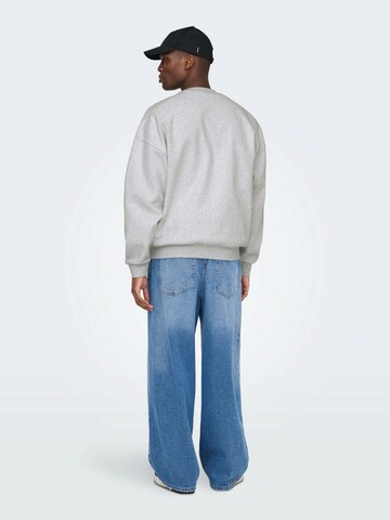 Only & Sons Sweatshirt 'ONSCeres' in Grau