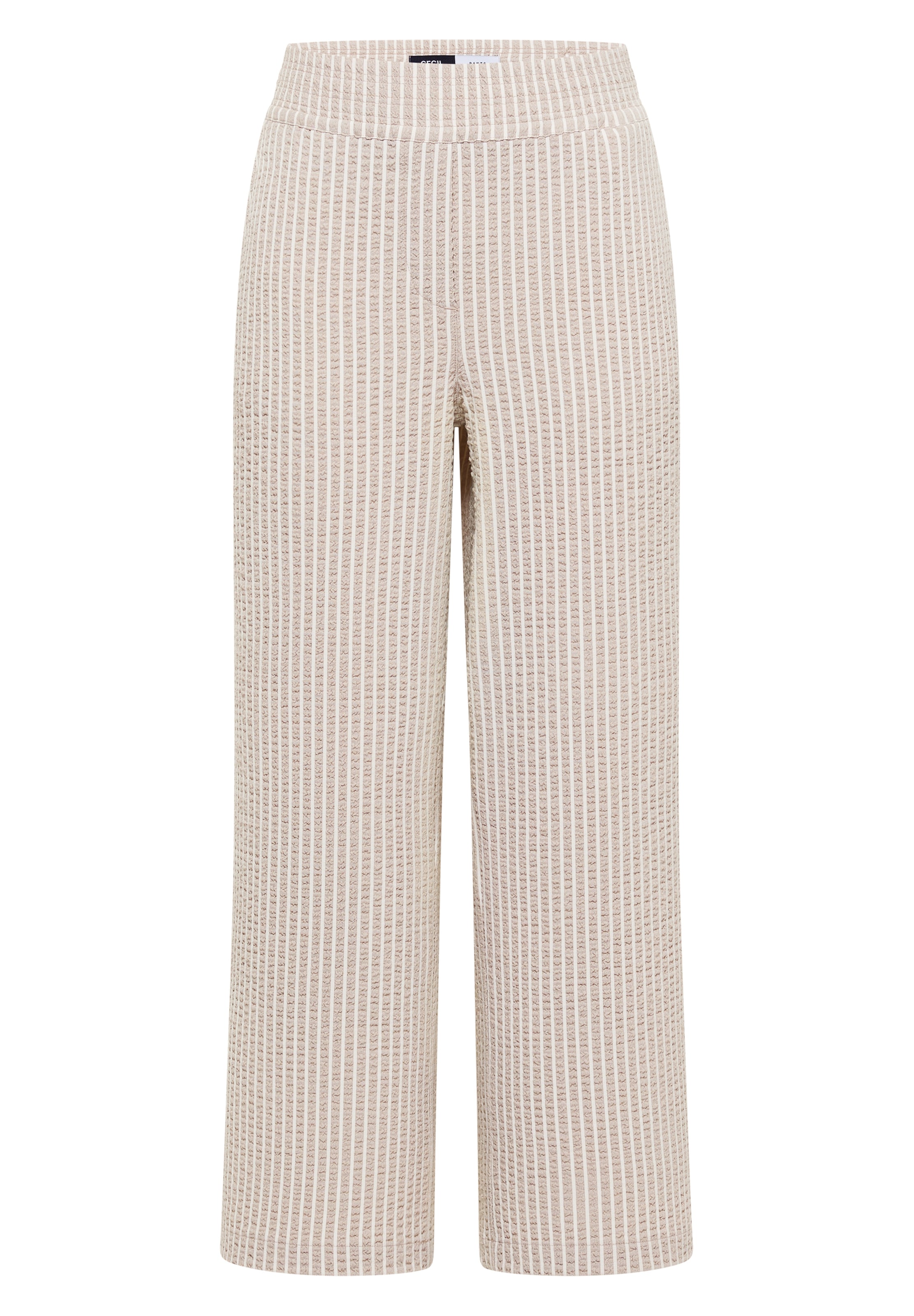 CECIL Loose fit Pants in Beige: front