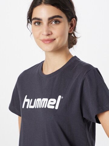 Hummel Футболка в Синий