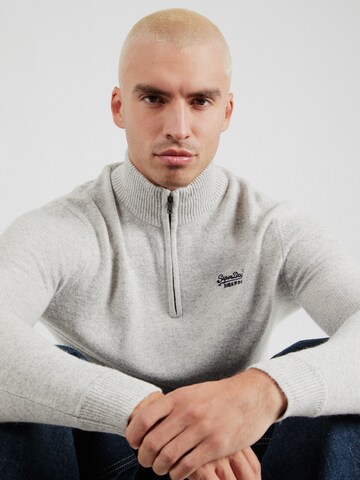 Superdry Trui 'Essential' in Grijs