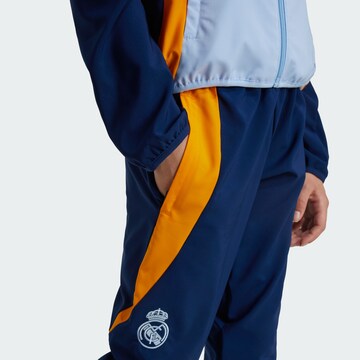 Effilé Pantalon de sport 'Real Madrid Tiro' ADIDAS PERFORMANCE en bleu