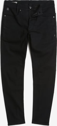 Coupe slim Jean 'D-Staq 3D' G-STAR en noir : devant