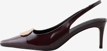Next - Zapatos destalonado 'Forever Comfort' en lila: frente