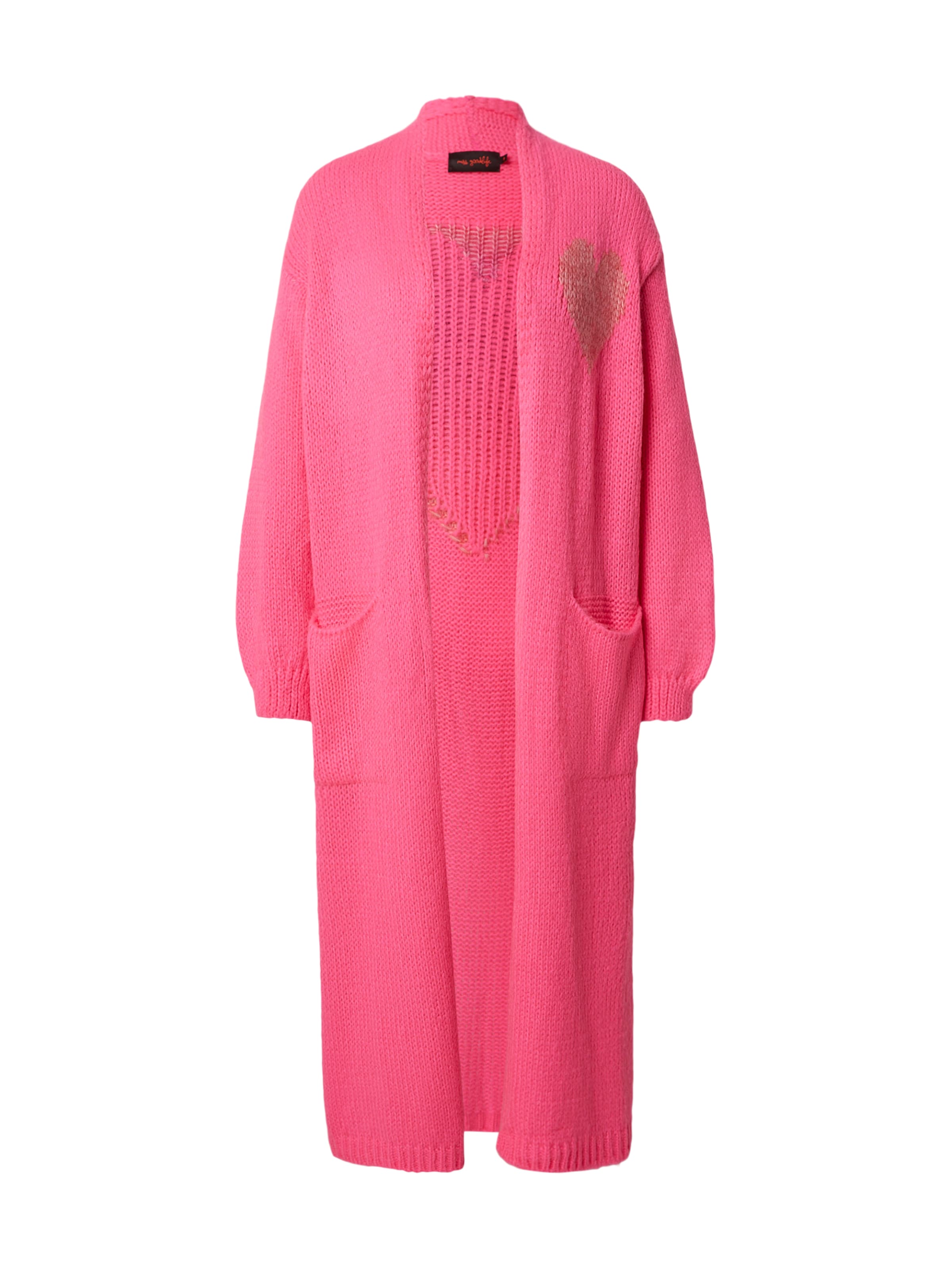 miss goodlife Kardigán - tmavobéžová / malinová, Produkt