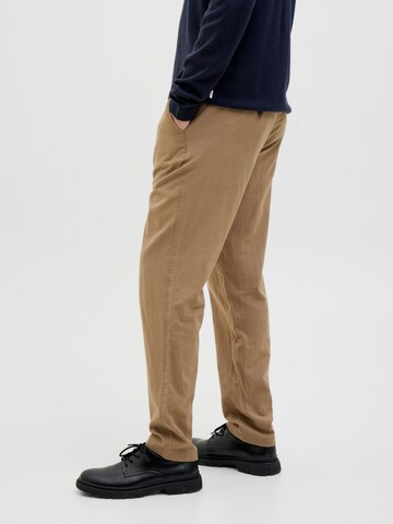 Effilé Pantalon chino 'JPSTAce JJSummer' JACK & JONES en beige