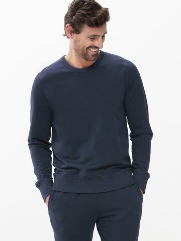 Mey Sweatshirt in Blauw: voorkant