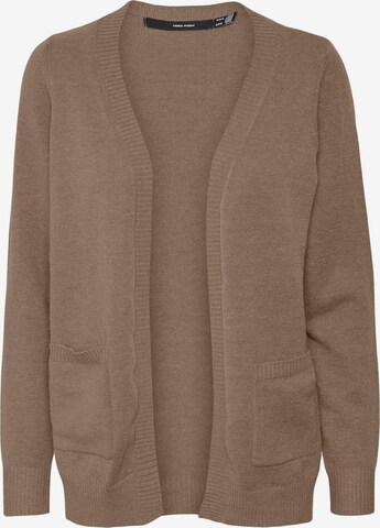 Cardigan 'Lillie' VERO MODA en marron : devant