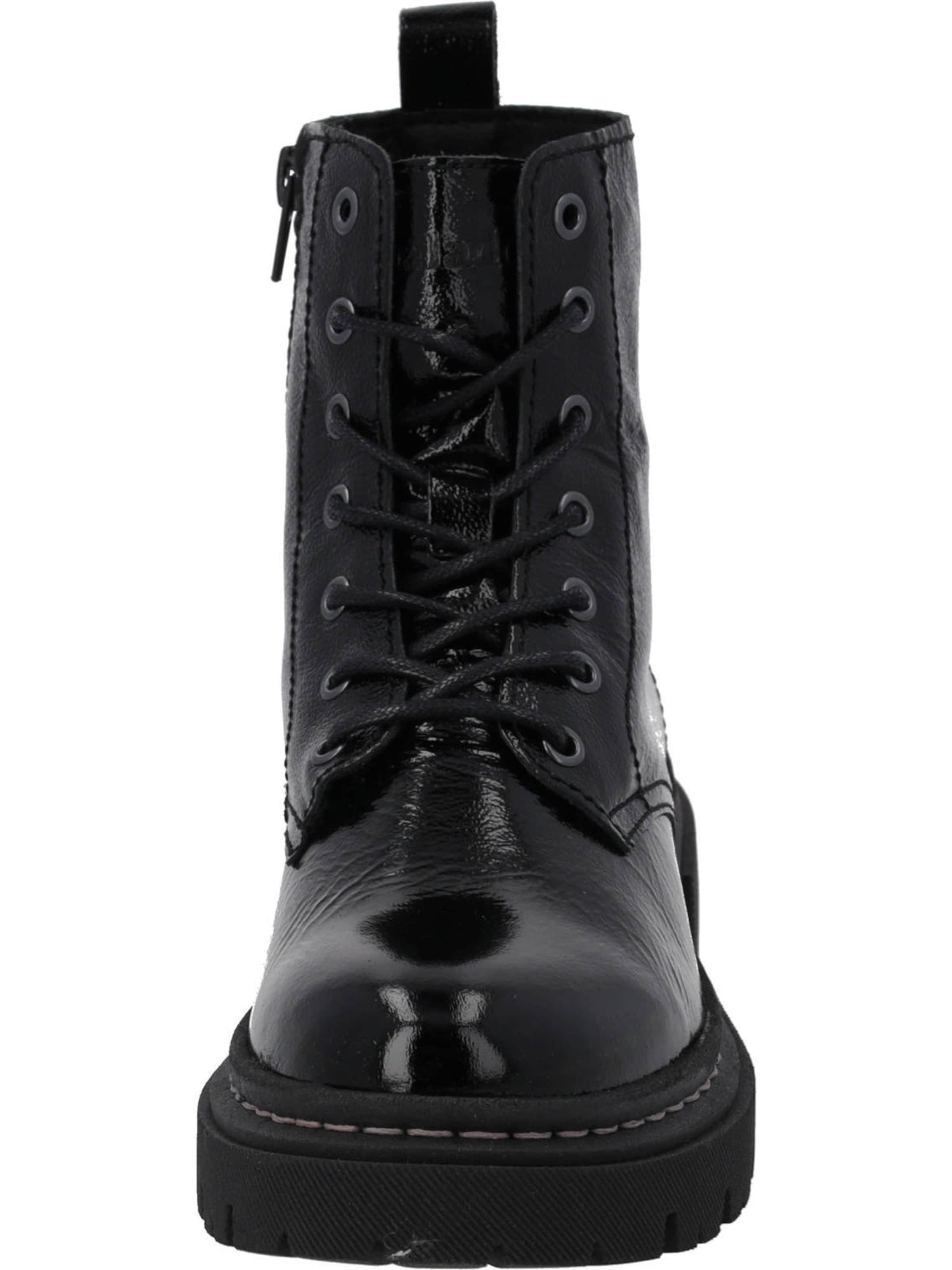 Palado Ботинки на шнуровке 'Biak' в Черный