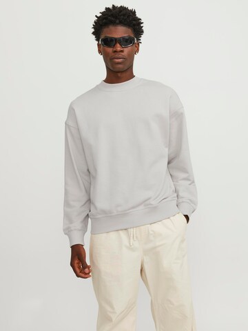 JACK & JONES Sweatshirt 'JCOCollective' in Beige: front