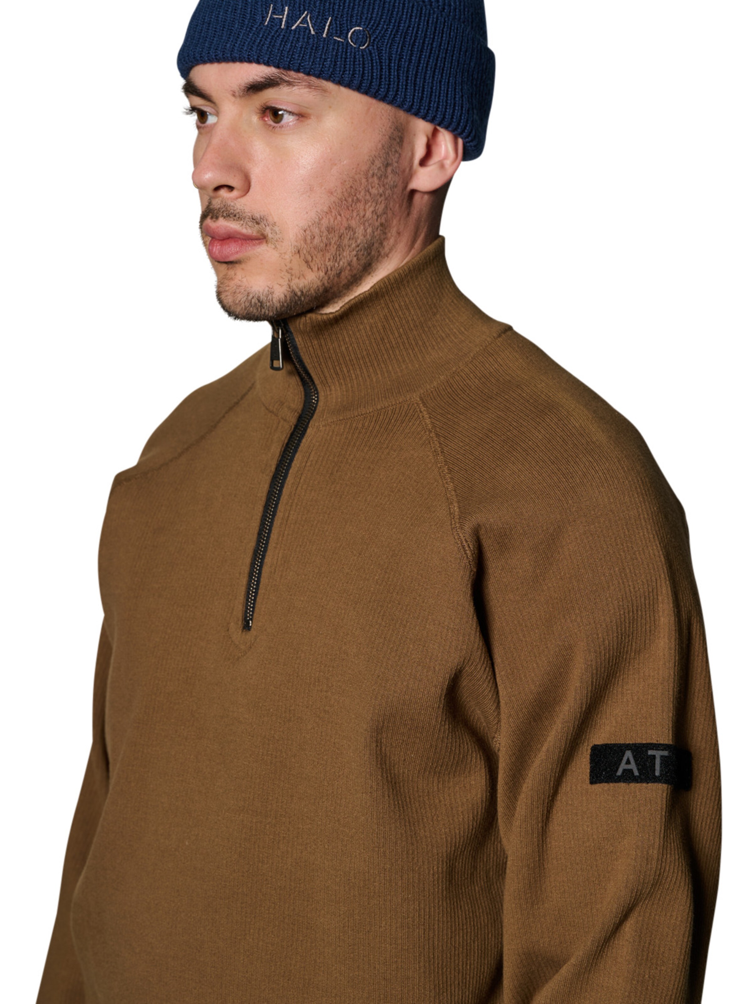 HALO Pullover in Braun