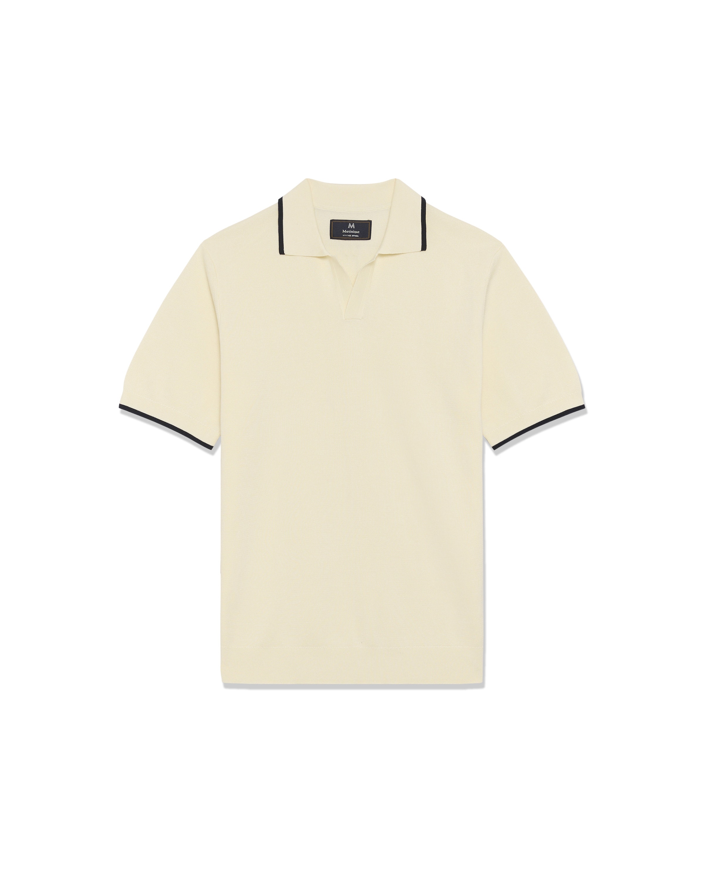 Matinique Poloshirt in Weiß: Vorderseite