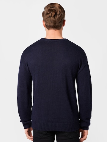 ABOUT YOU Sweater 'Alan' in Blue