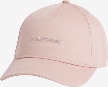 Calvin Klein Lippalakki värissä vaaleanpunainen: edessä