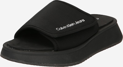 Calvin Klein Jeans Sapato aberto 'NADINE' em preto / branco, Vista do produto