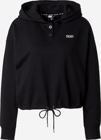DKNY Performance Λειτουργικό μπλουζάκι σε μαύρο: μπροστά