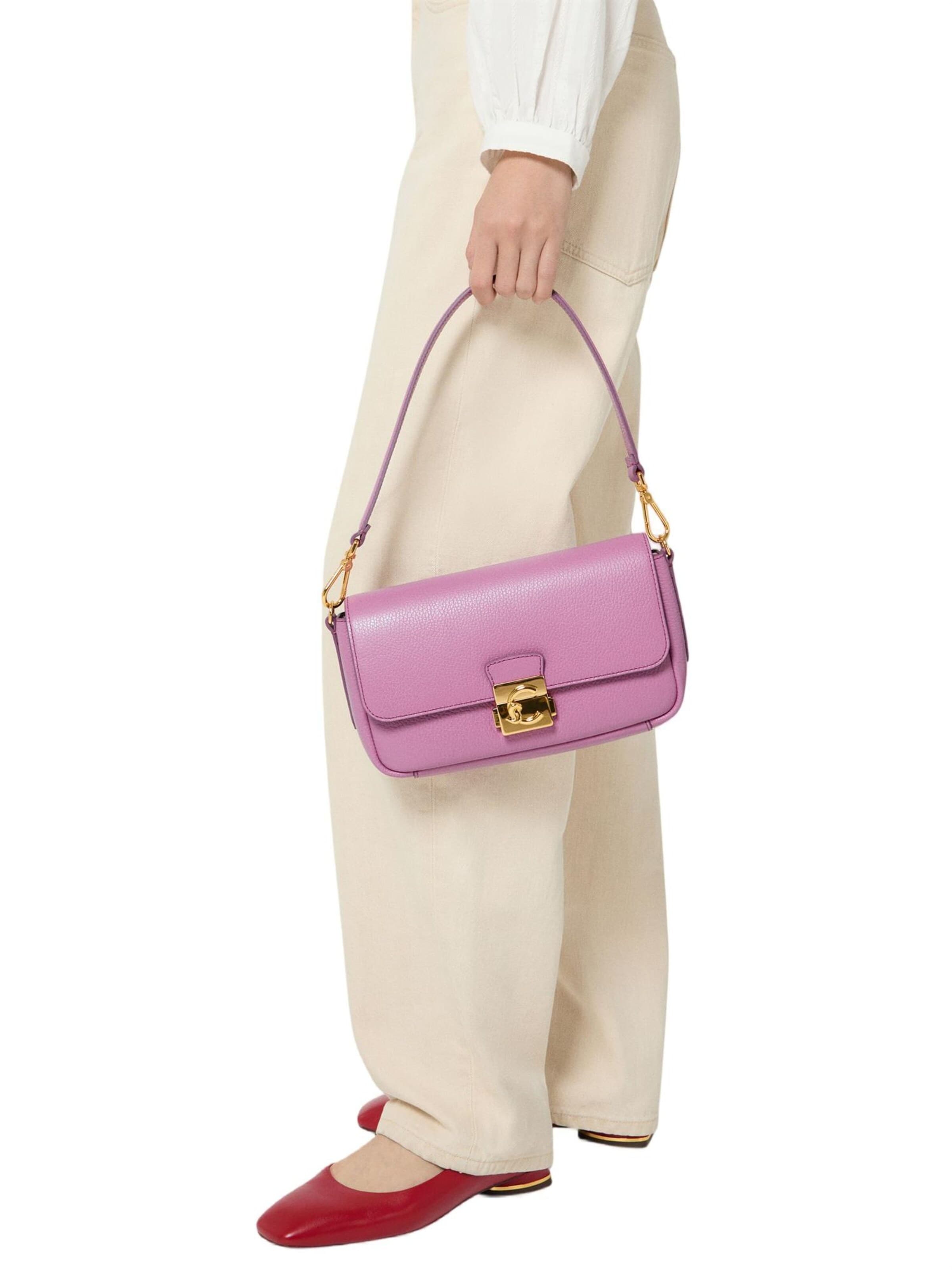 Borsa a mano 'Me Lock S26 1' di Coccinelle in lilla: frontale