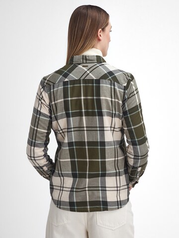Barbour Bluzka 'Bredon' w kolorze zielony