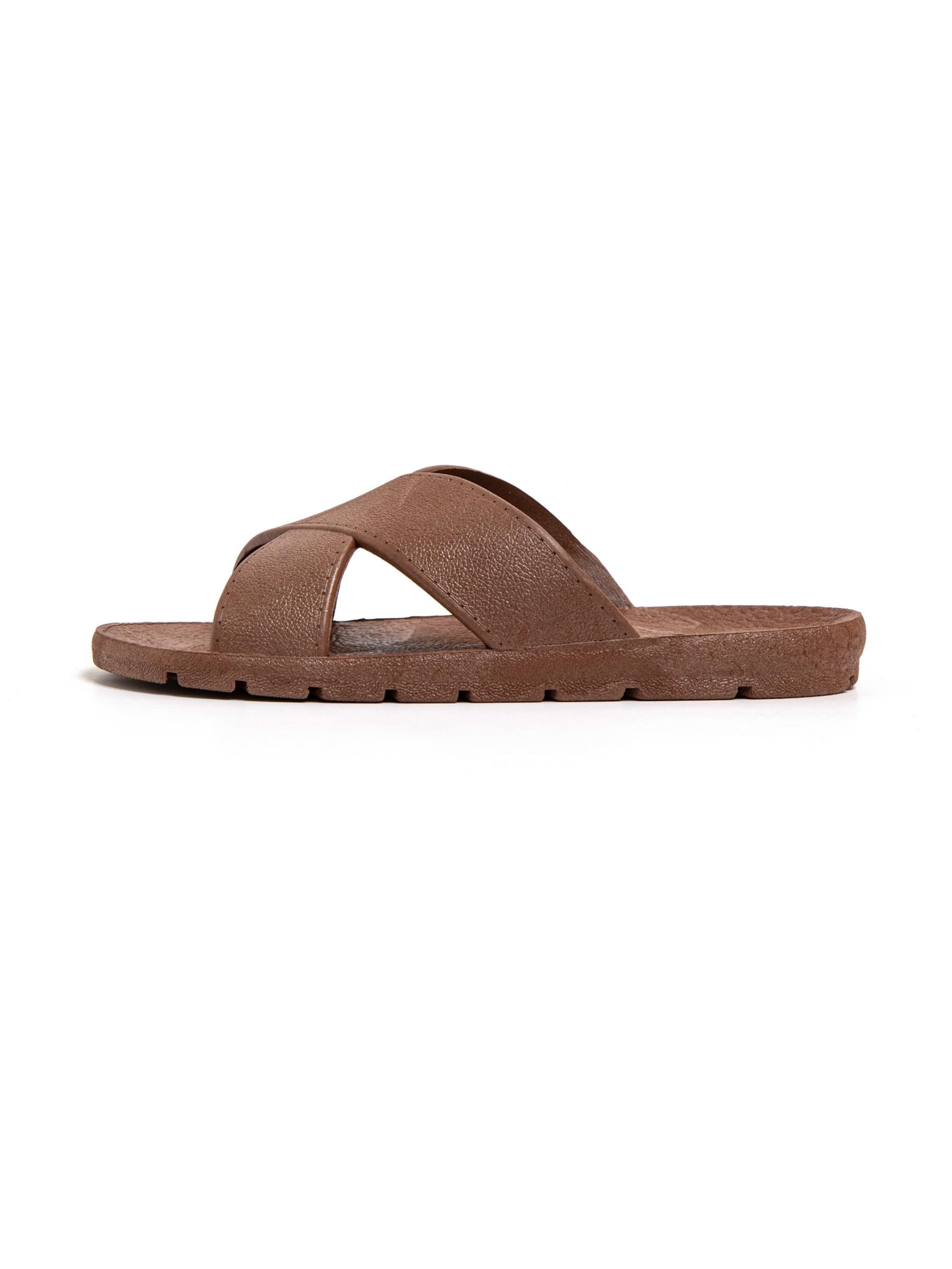 Brasileras Sandal 'Loopz' in Brown: front