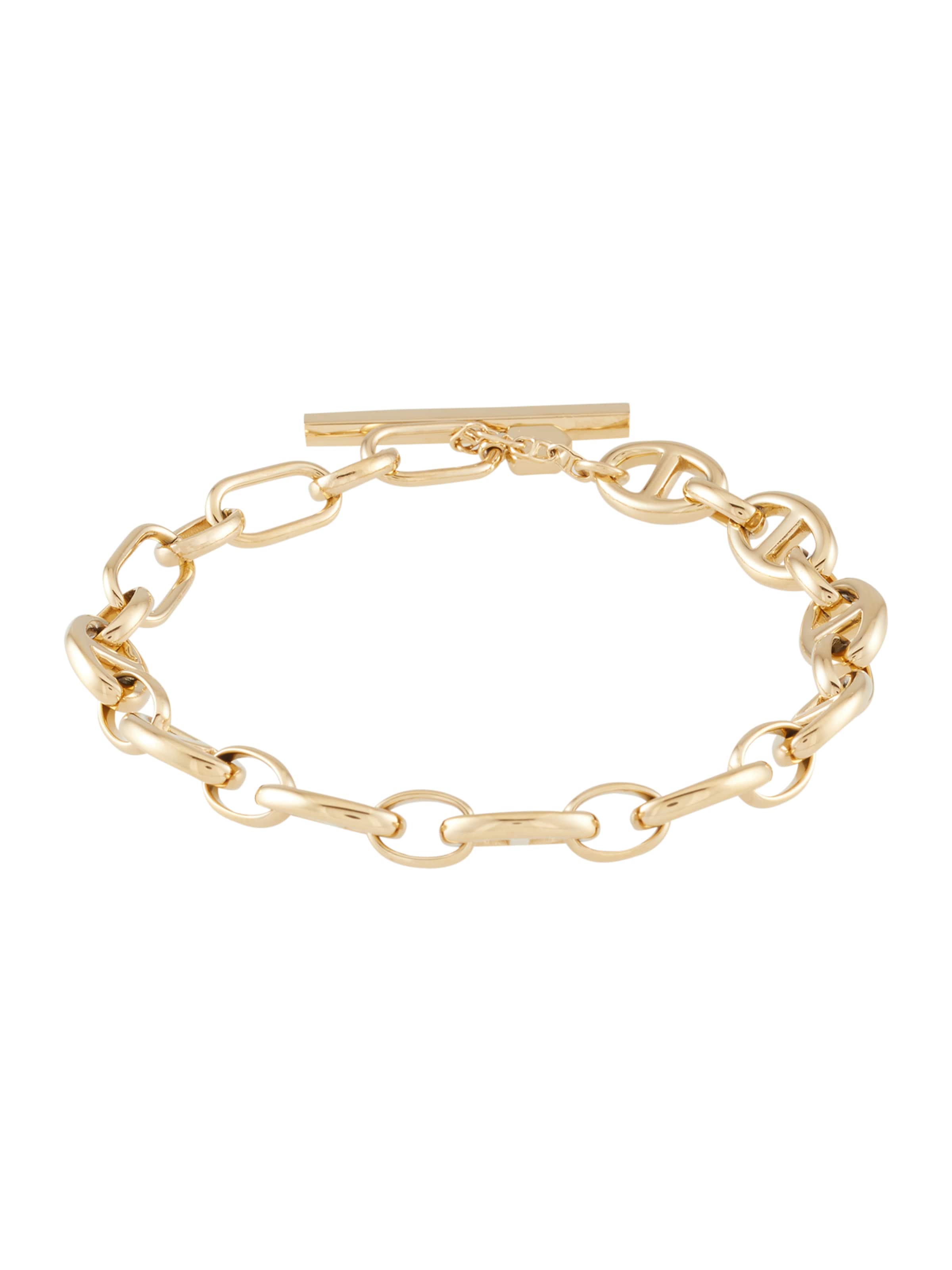 FOSSIL Βραχιόλι 'Heritage' σε χρυσό: μπροστά