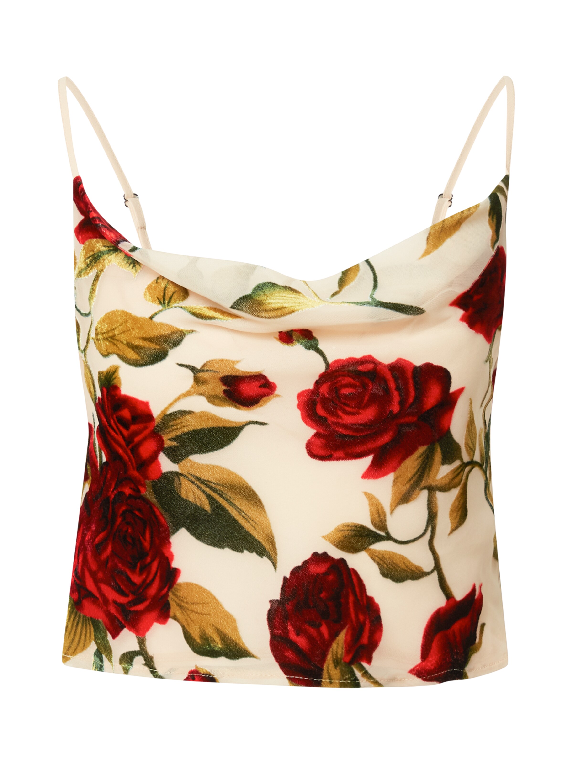 smėlio Nasty Gal Palaidinė be rankovių: priekis