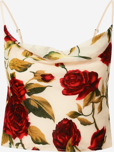 Palaidinė be rankovių iš Nasty Gal, spalva – smėlio spalva / mišrios spalvos, Prekių apžvalga