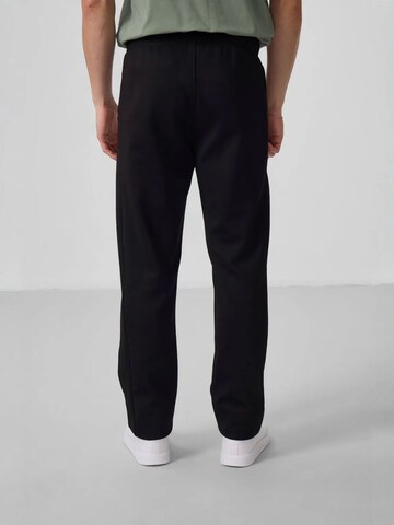 Wide Leg Pantalon Tommy Life en noir