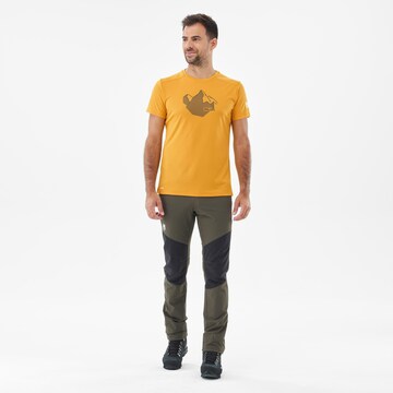 MILLET Performance Shirt 'SUMMIT BOARD' in Yellow