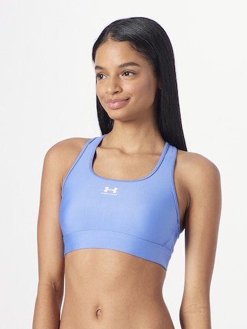 UNDER ARMOUR Bralette Sports bra 'Authentics' in Blue: front