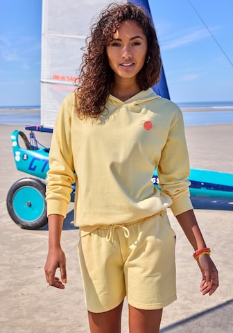 BENCH Sweatshirt in Yellow