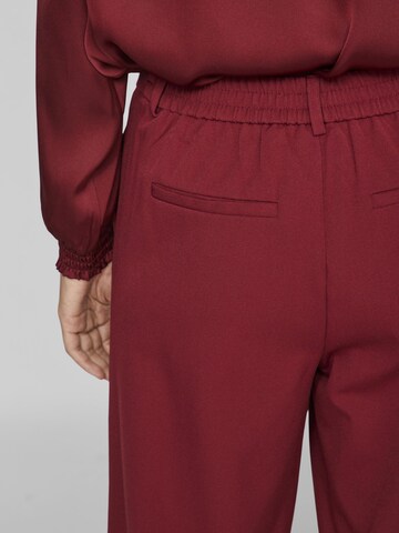 VILA Wide leg Broek in Rood