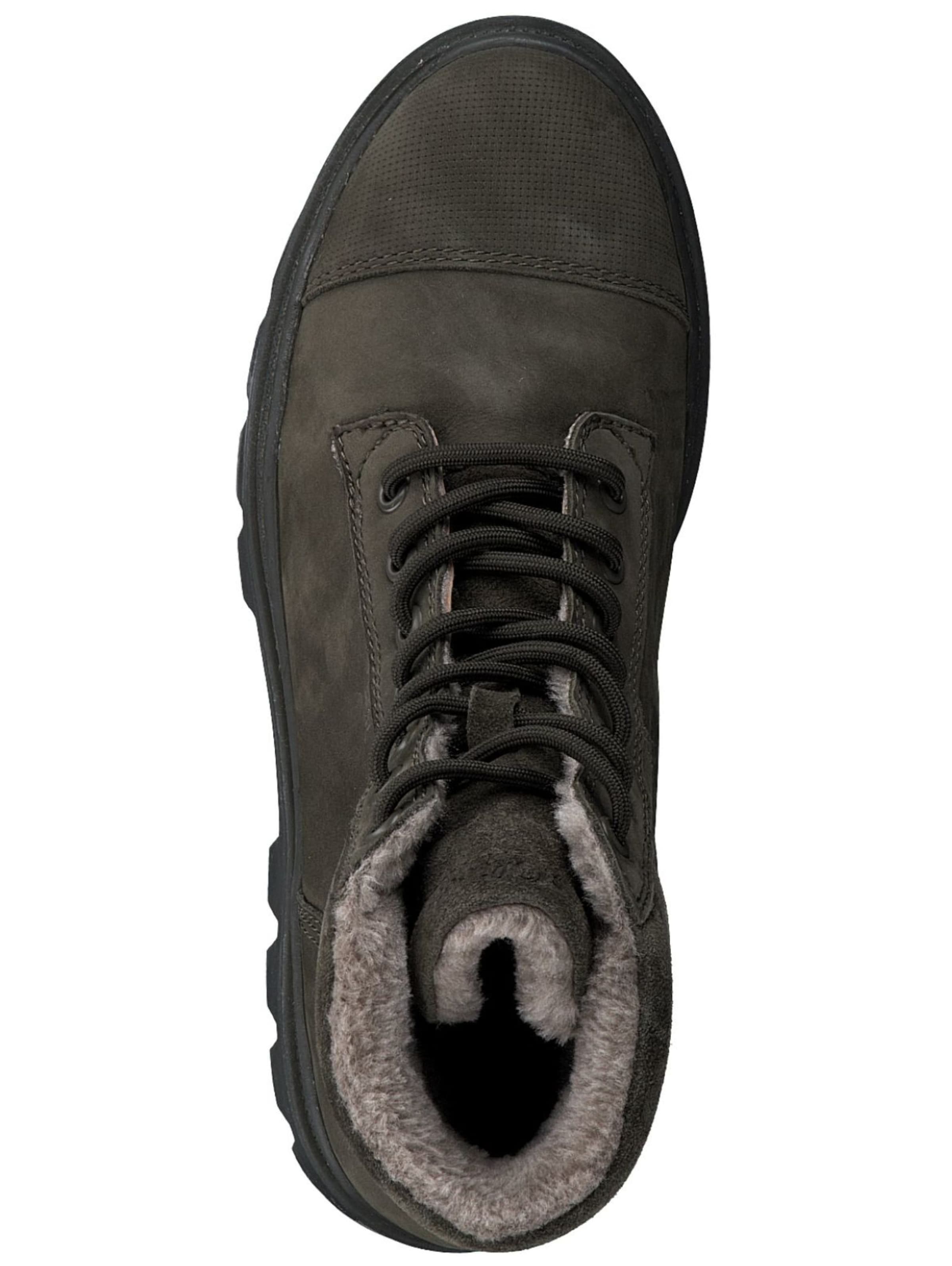 Bottines à lacets s.Oliver en vert