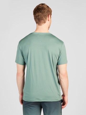 QUIKSILVER Funkcionalna majica 'LAP TIME' | zelena barva