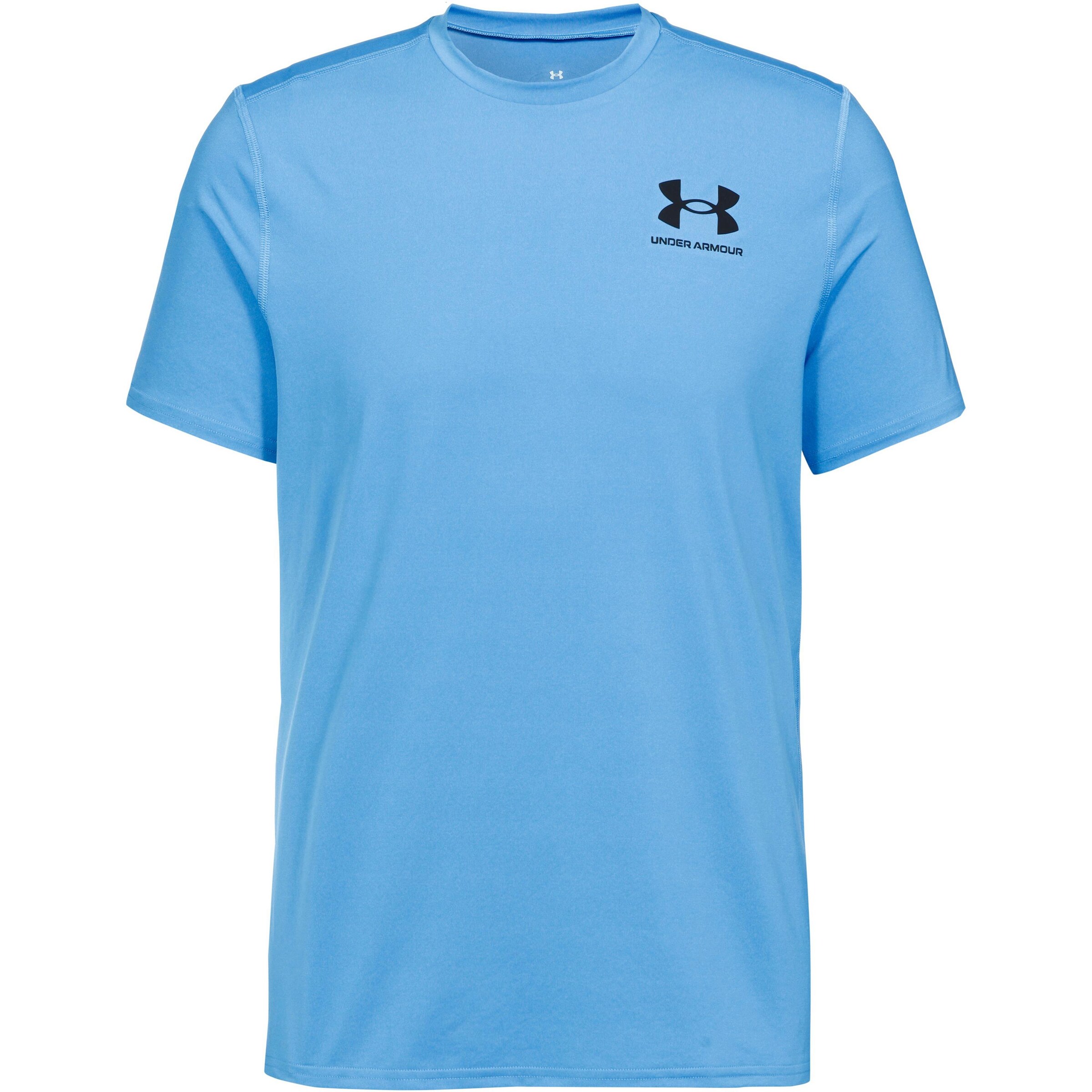 UNDER ARMOUR Performance Shirt 'Heatgear Fitted' in Blue: front