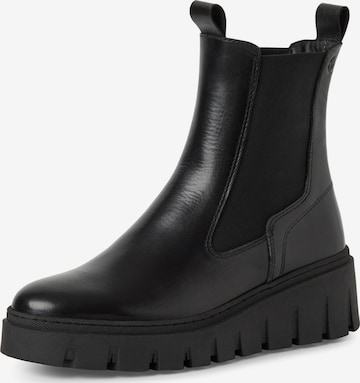 Tamaris Chelsea-bootsi värissä musta: etupuoli