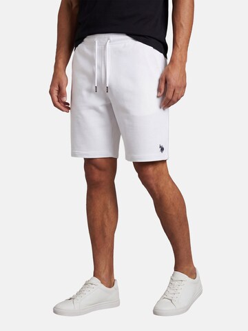 U.S. POLO ASSN. Regular Pants in White: front