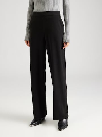 VILA Zvonové kalhoty Kalhoty 'SUDAS' – černá: přední strana