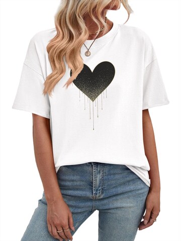 GORHEY Shirt in Wit: voorkant