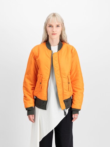 ALPHA INDUSTRIES Between-Season Jacket 'MA-1 Heritage' in Grey