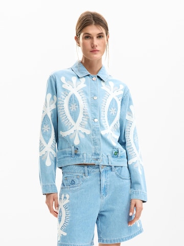 Desigual Kurtka przejściowa w kolorze niebieski