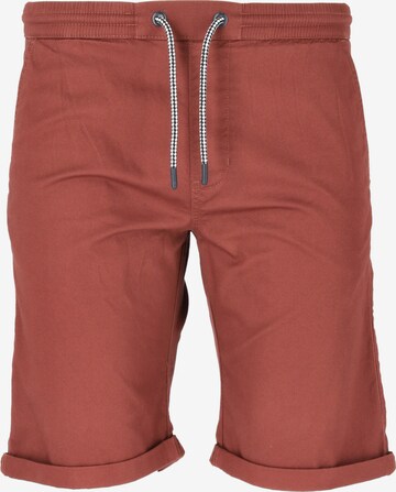 Cruz Regular Broek 'Gilchrest' in Rood: voorkant