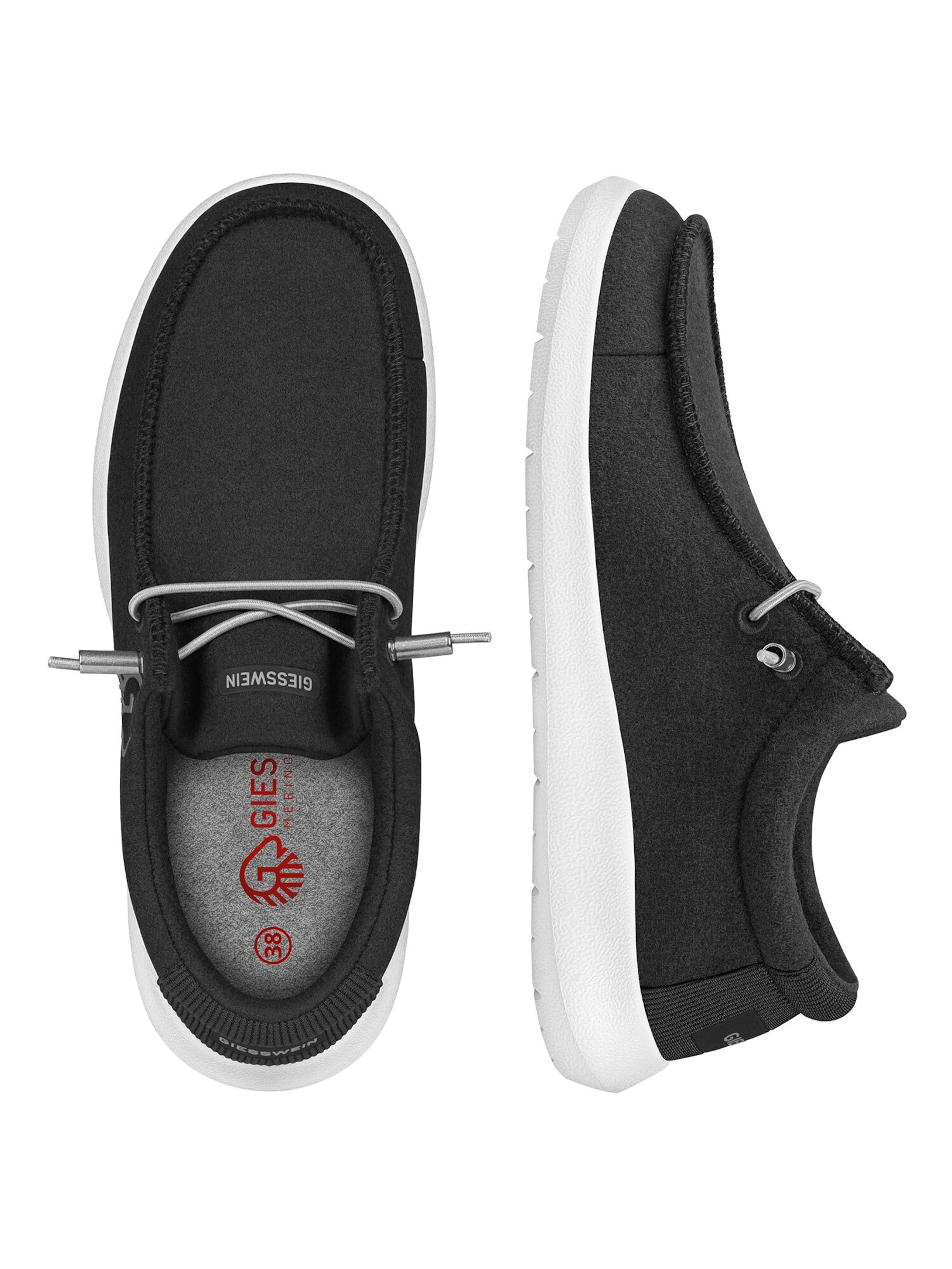 GIESSWEIN Moccasins 'Merino' in Black