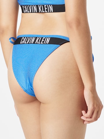 Calvin Klein Swimwear Regular Bikinihose in Blau