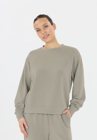 ENDURANCE Sportief sweatshirt 'Jade' in Groen: voorkant