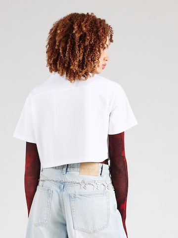 Tricou 'CHUCK' de la CONVERSE pe alb