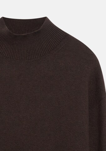 s.Oliver Knit dress in Brown: front