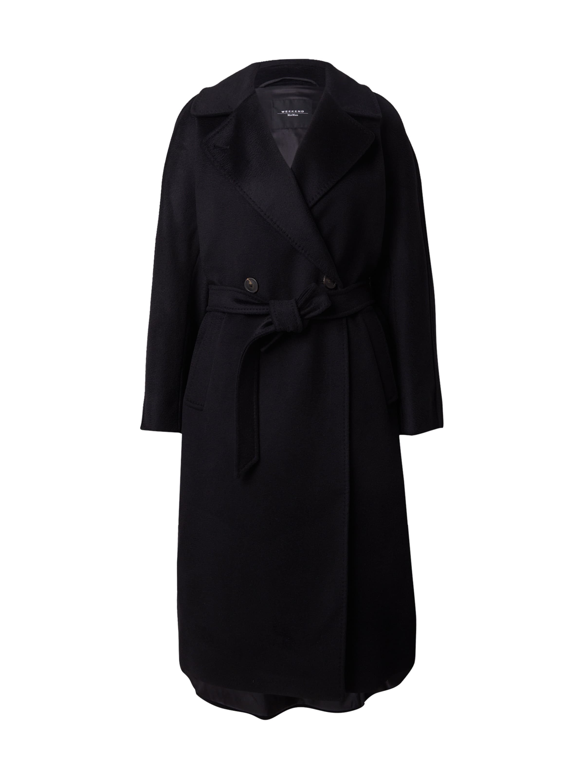 Weekend Max Mara Демисезонное пальто 'RESINA' в Черный: спереди