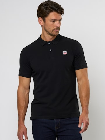 VINSON Regular Fit Polo 'Mike' in Grau: Vorderseite